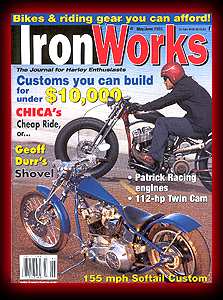IronWorks - Bike Spread with an Alligator Bob's Seat and Article about Gel Pads