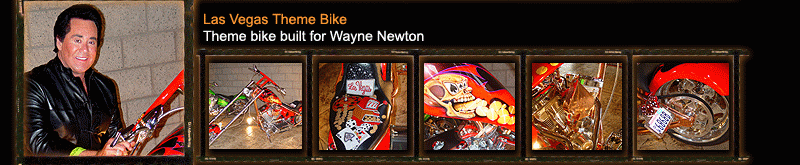 Las Vegas Theme Bike for Wayne Newton